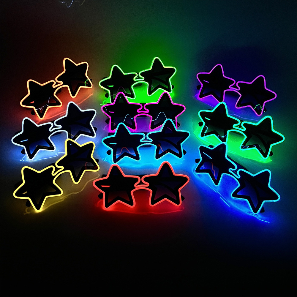 แว่นตา LED รูปดาวเรืองแสงไร้สา - Lighting Visual บทวิจารณ์และราคา