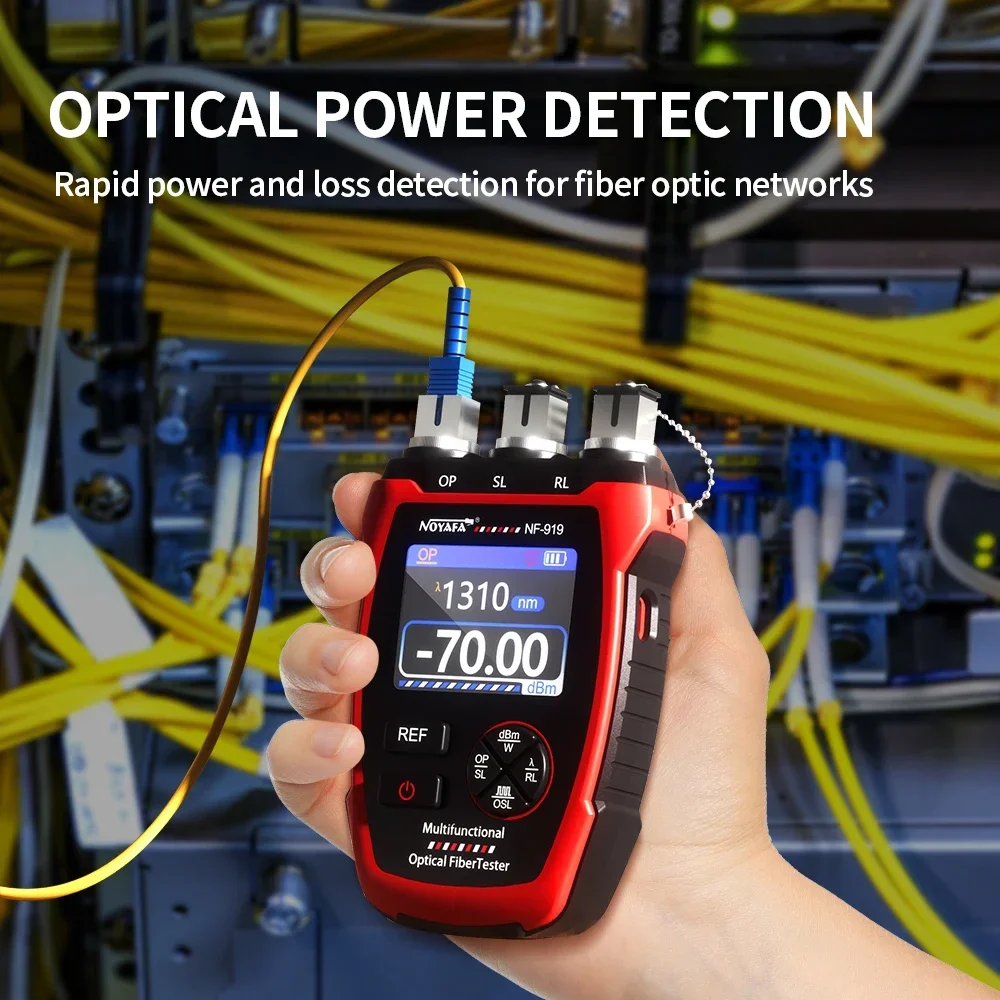 NOYAFA เครื่องทดสอบไฟเบอร์ออปต - Lighting Visual บทวิจารณ์และราคา