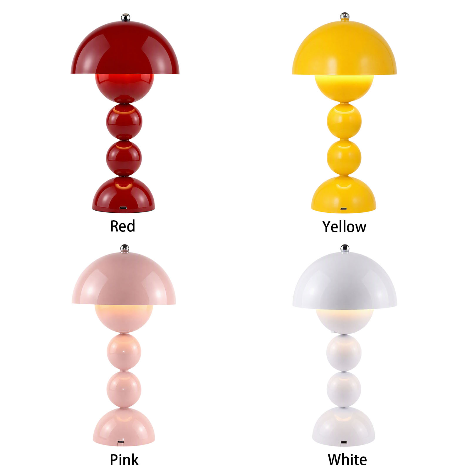 โคมไฟตั้งโต๊ะรูปดอกไม้เห็ด ชาร - Lighting Decor Bedroom บทวิจารณ์และราคา