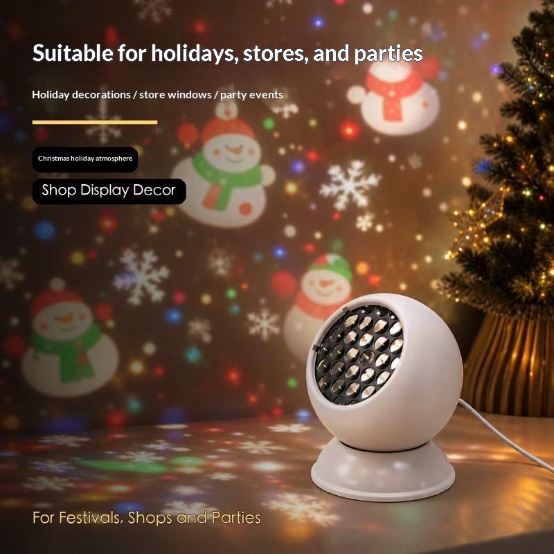 ไฟโปรเจคเตอร์ LED รูปเกล็ดหิมะ - Lighting Christmas Decor บทวิจารณ์และราคา