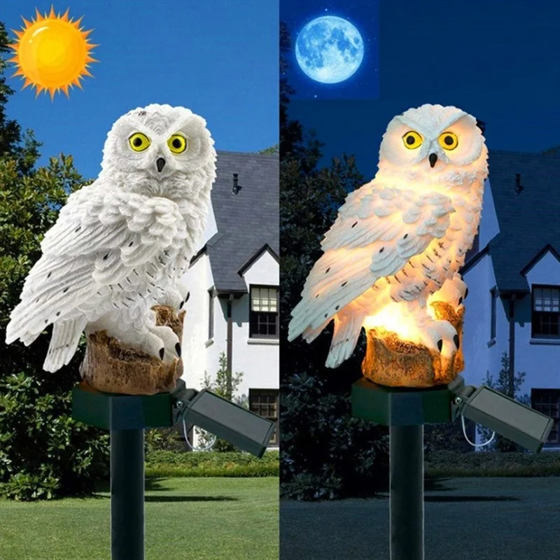ไฟสวนรูปนกฮูกพลังงานแสงอาทิตย์ - Lighting Decoration Ideas บทวิจารณ์และราคา