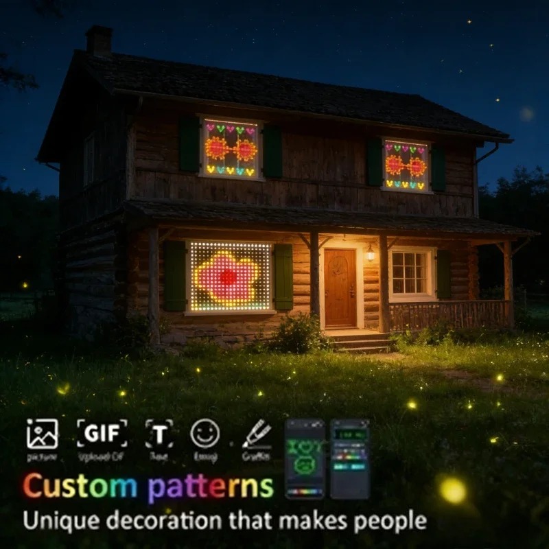 ไฟม่าน LED ควบคุมผ่านแอปพลิเคช - Lighting Christmas Decor บทวิจารณ์และราคา