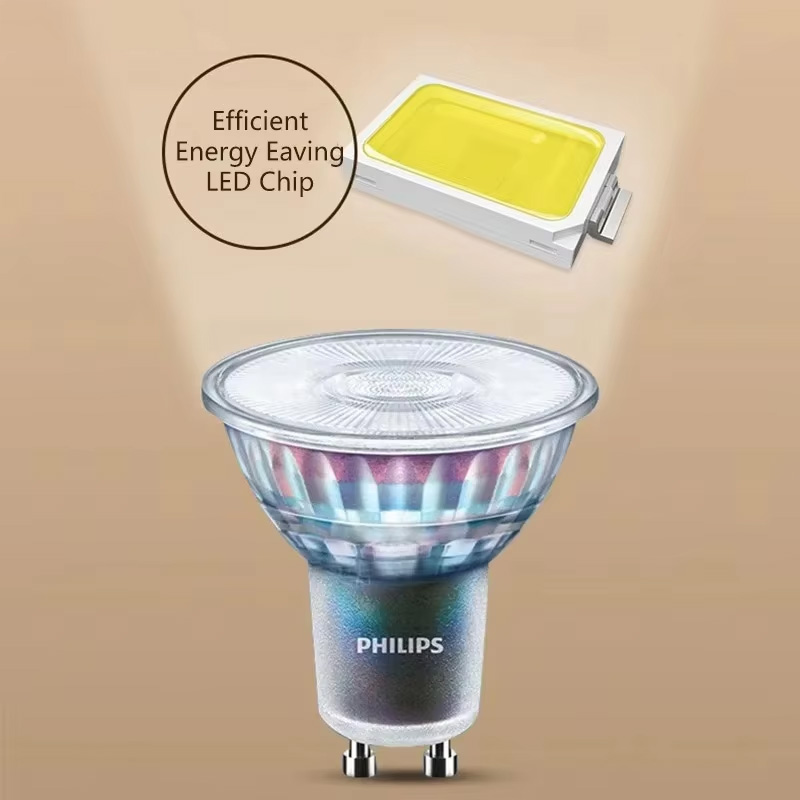 ฟิลิปส์ GU10 PAR16 โคมไฟดาวน์ไ - Philips Bulb Led Classic บทวิจารณ์และราคา